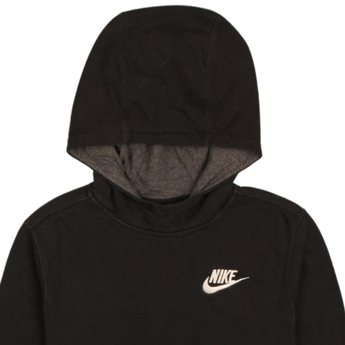Nike Women’s Black XL Pullover Hoodie Sweatshirt with Logo