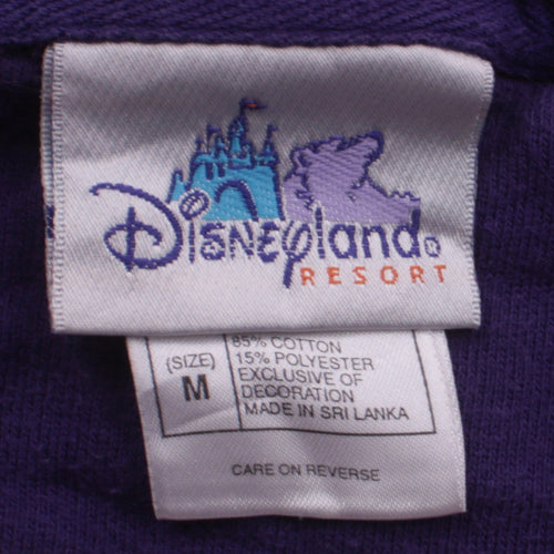 Disneyland Women Purple Minnie Mouse Pullover Sweatshirt Size M