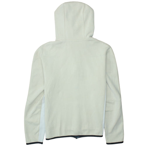Nike Men’s Beige Full Zip Hoodie S Sports Jersey Regular Fit