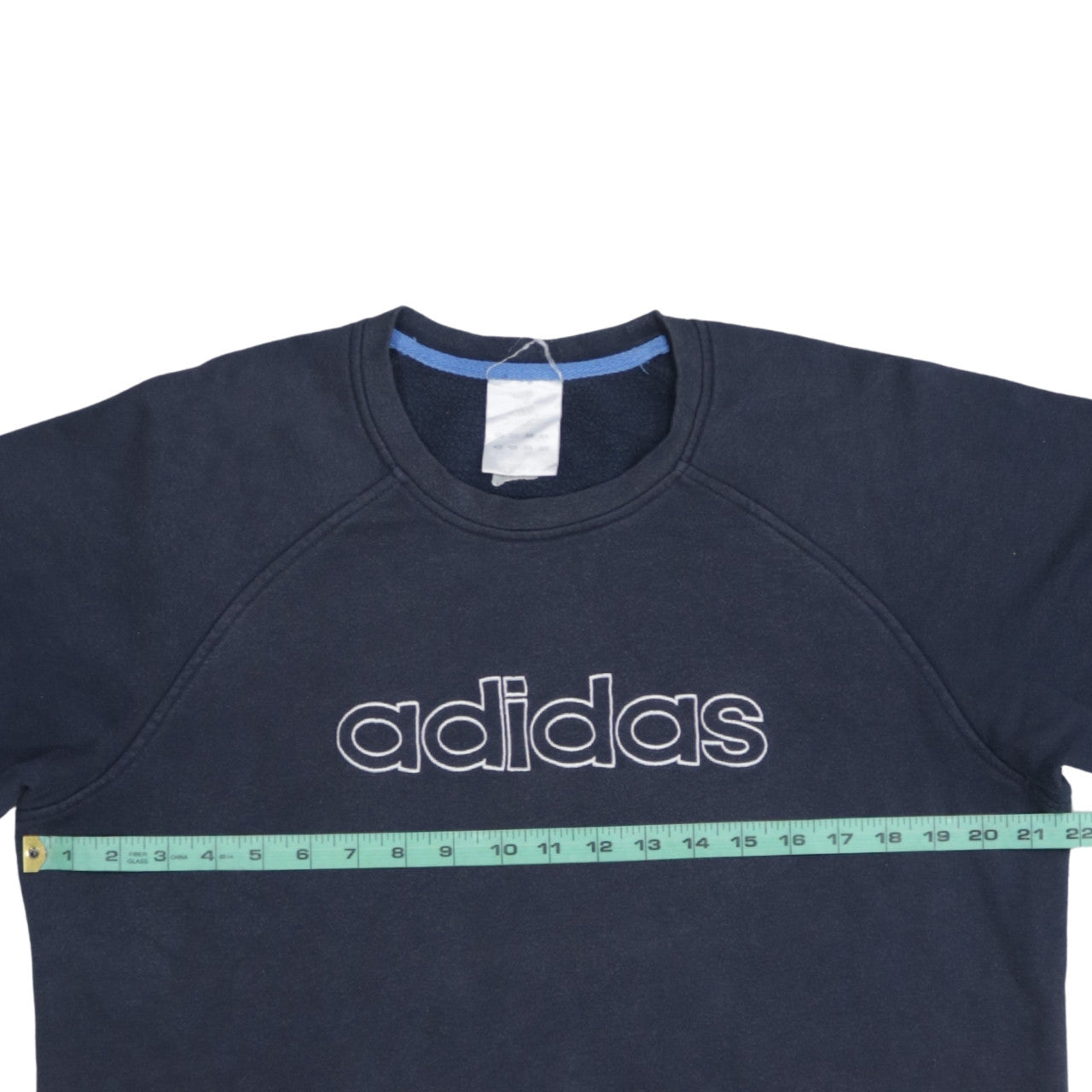 Adidas Men’s Blue Pullover Crew Neck Sweatshirt Size M