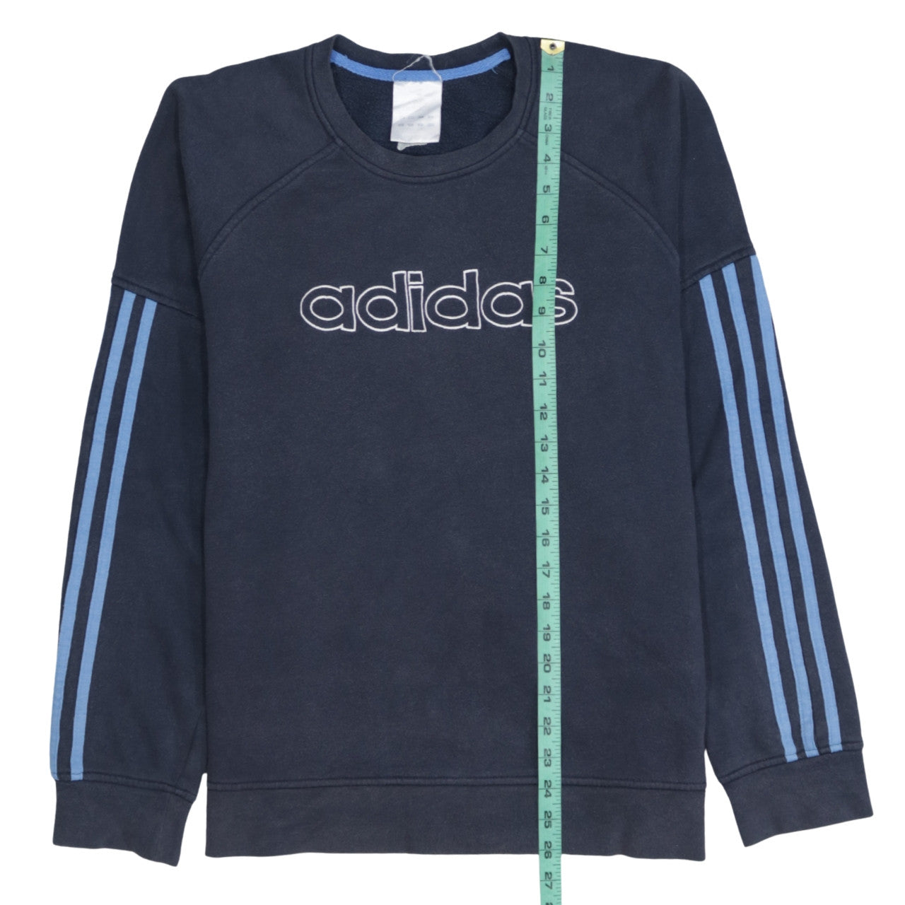 Adidas Men’s Blue Pullover Crew Neck Sweatshirt Size M