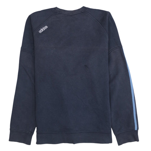 Adidas Men’s Blue Pullover Crew Neck Sweatshirt Size M