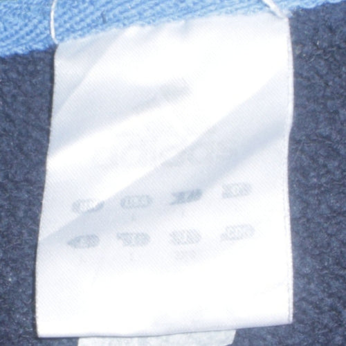 Adidas Men’s Blue Pullover Crew Neck Sweatshirt Size M