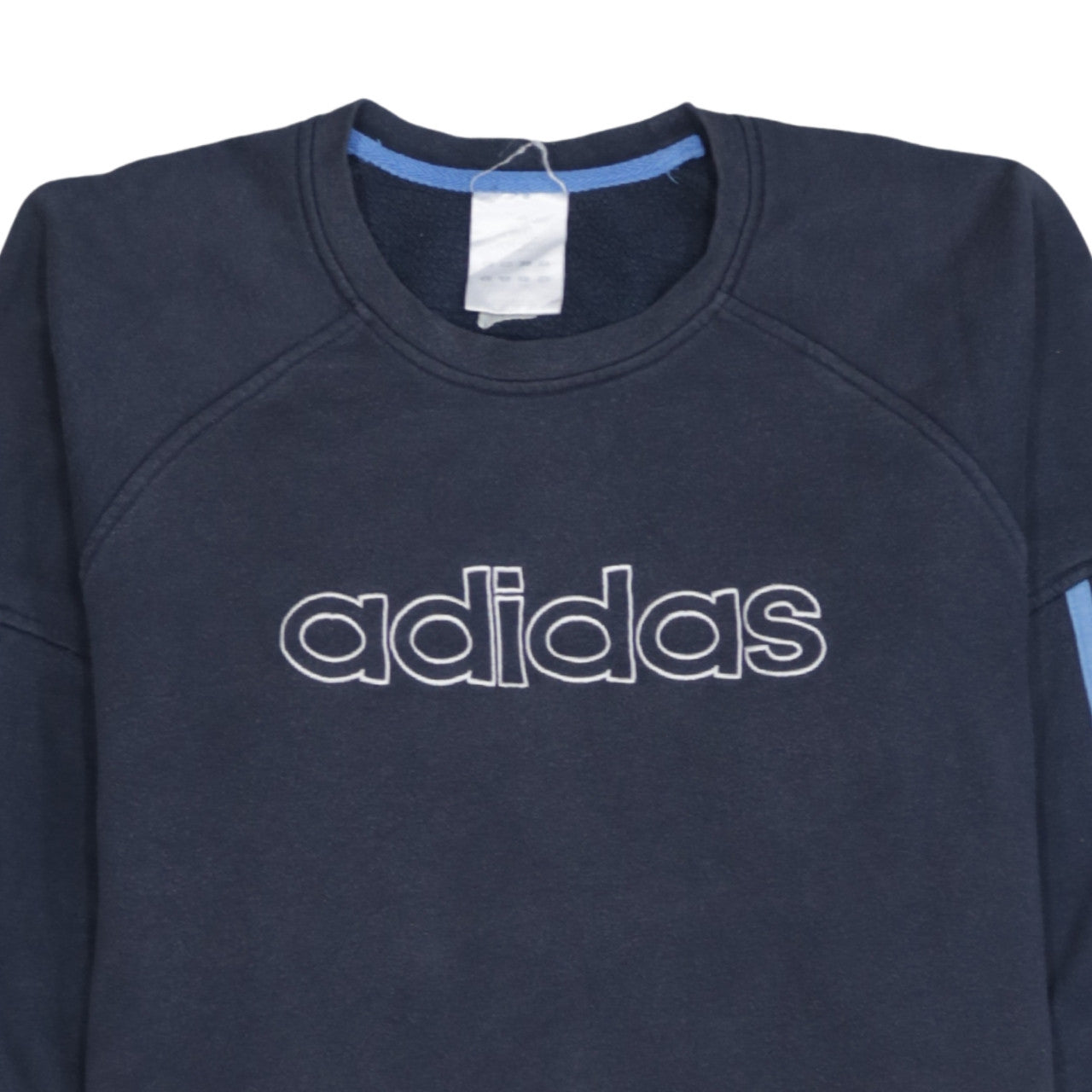 Adidas Men’s Blue Pullover Crew Neck Sweatshirt Size M