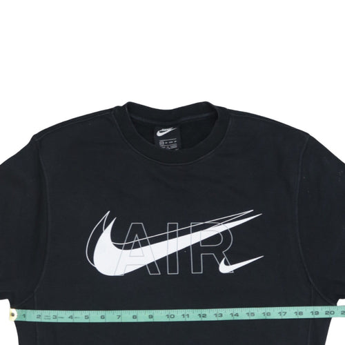 Nike Men's Black XS Air Logo Pullover Sweatshirt