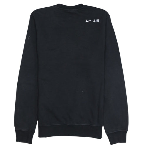 Nike Men's Black XS Air Logo Pullover Sweatshirt