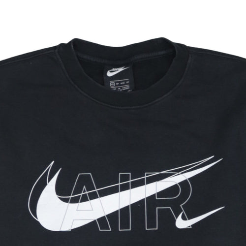 Nike Men's Black XS Air Logo Pullover Sweatshirt