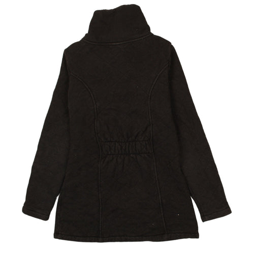 The North Face Womens Black Quilted Mid-Length Active Jacket M