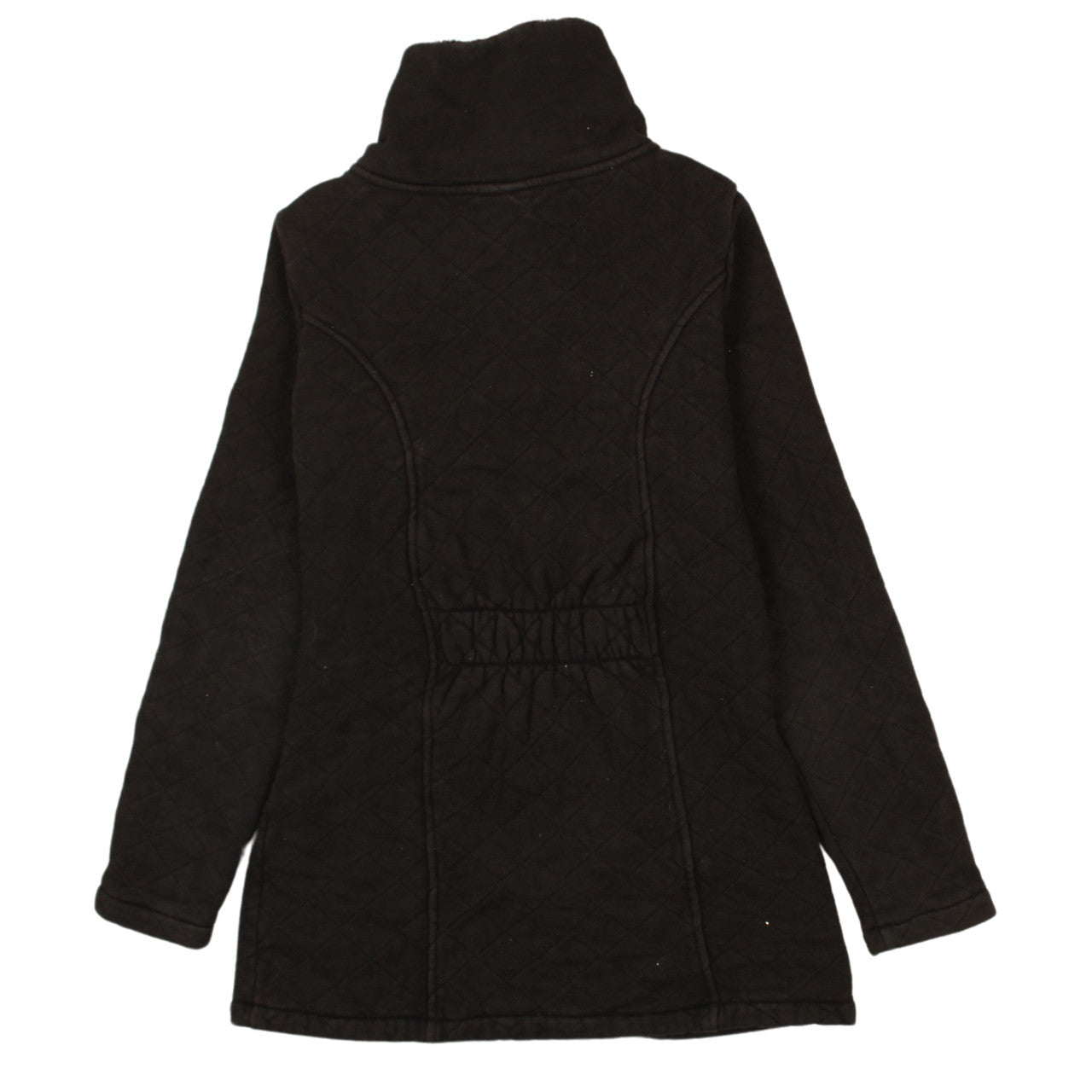 The North Face Womens Black Quilted Mid-Length Active Jacket M