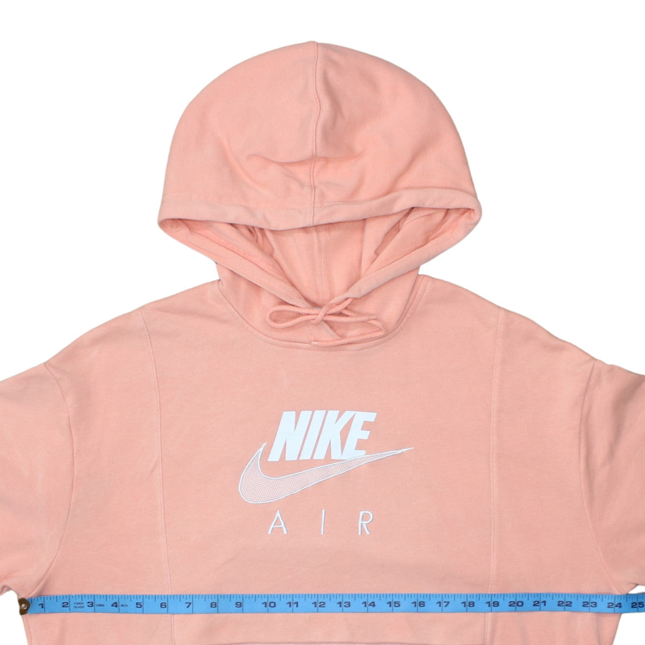 Nike Women’s Pink Air Pullover Hoodie Medium Cotton Blend