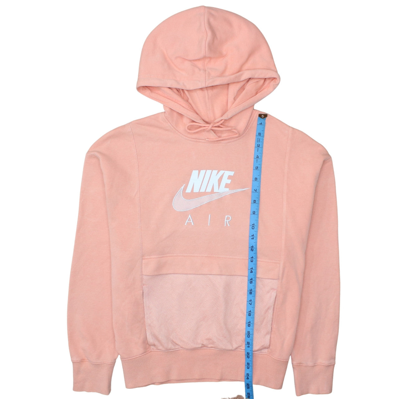 Nike Women’s Pink Air Pullover Hoodie Medium Cotton Blend