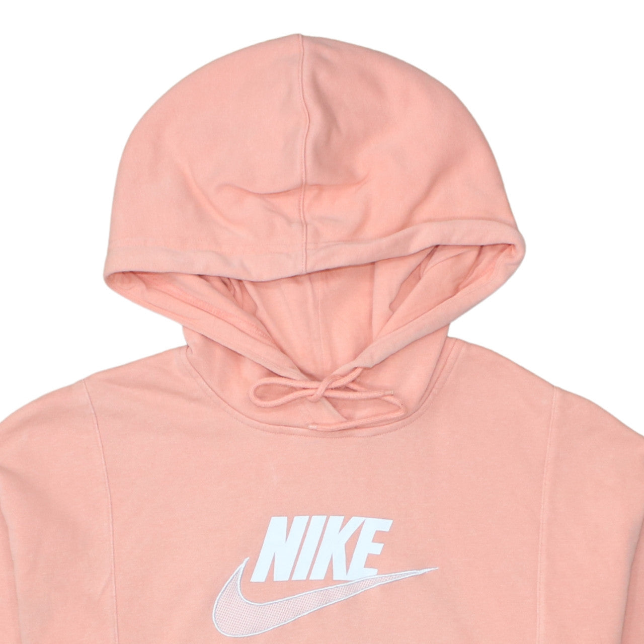Nike Women’s Pink Air Pullover Hoodie Medium Cotton Blend