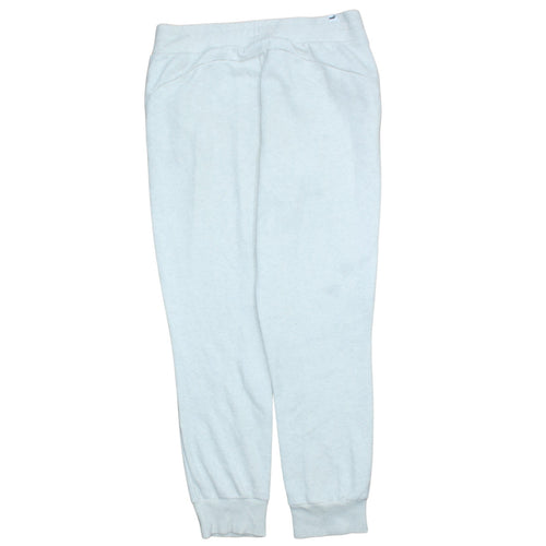Puma Women’s White Jogger Trousers L Soft Fleece Comfort Fit