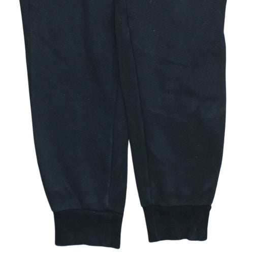 Puma Men's Black Joggers Regular Fit Fleece Trousers M