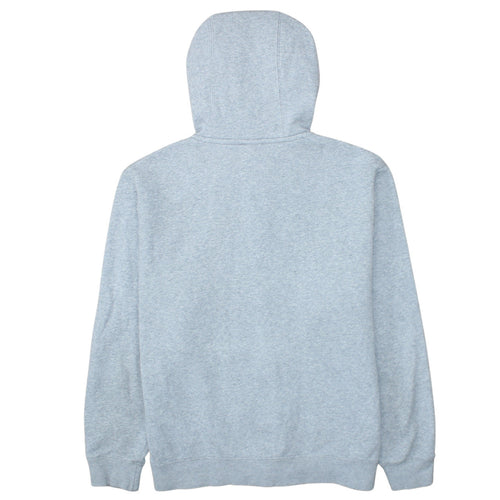 Nike Men's Grey Full Zip Hooded Sweatshirt M Regular Fit