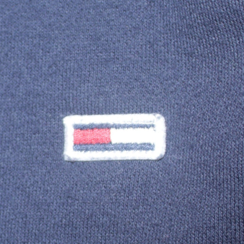 Tommy Jeans Men’s Blue Logo Sweatshirt Size S Crew Neck