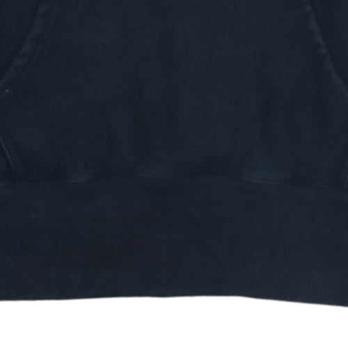 Champion Men's Black Pullover Hoodie Size L Reverse Weave Fleece