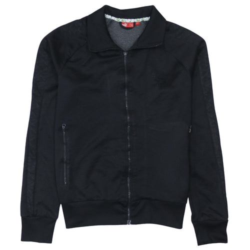 Puma Men's Black L Track Jacket Full Zip Sports Activewear