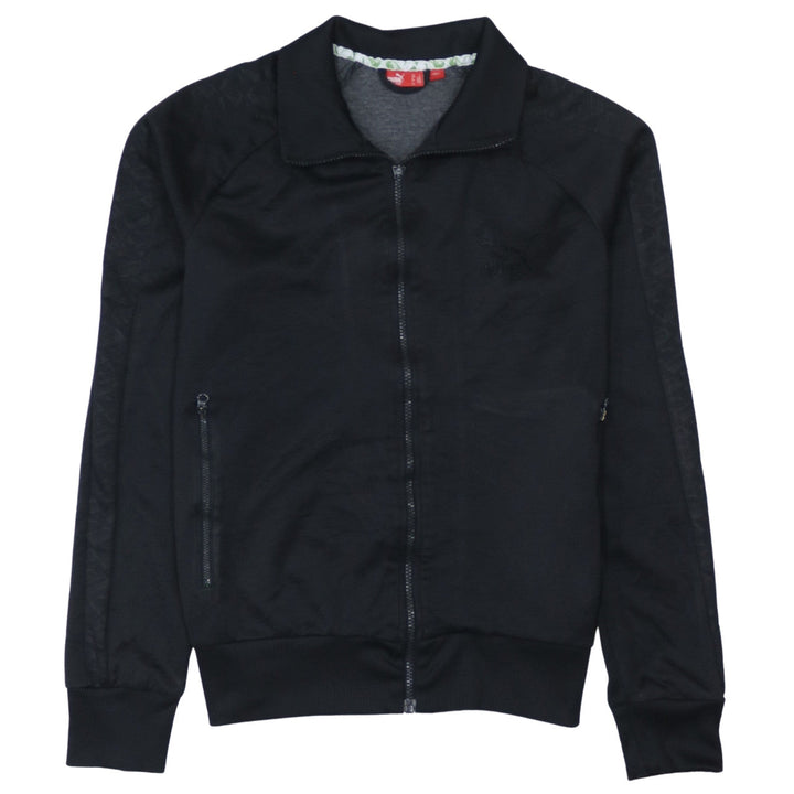 Puma Men's Black L Track Jacket Full Zip Sports Activewear