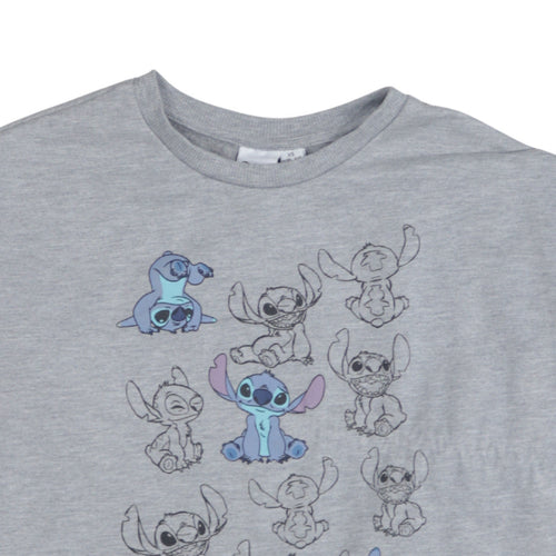 Disney Primark Women's Grey Stitch Sweatshirt XS Crew Neck Pullover