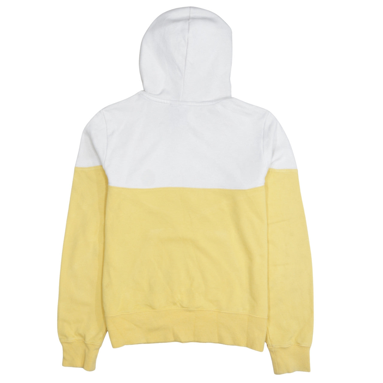 Nike Women's Yellow & White Pullover Hoodie Size S