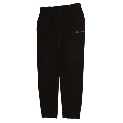 Champion Men's Black Fleece Sweatpants Medium Comfortable Fit