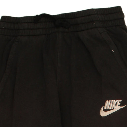 Nike Boys Black XL Jogger Sweatpants with Drawstring Waist