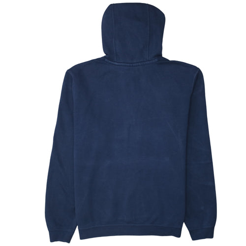 Nike Mens Blue Pullover Hoodie Medium Regular Fit Fleece Sportswear