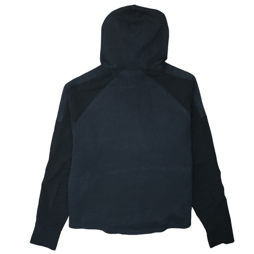 Puma Womens Black XL Relaxed Fit Pullover Hoodie