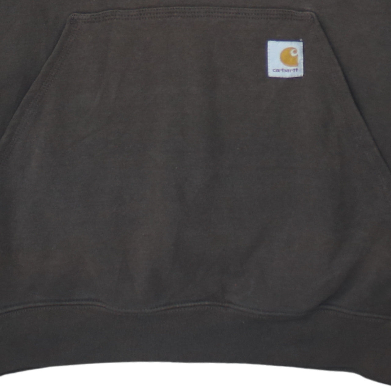 Carhartt Men's Brown XL Pullover Hoodie Workwear Fleece