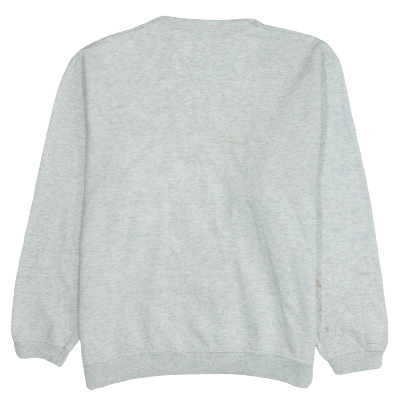 Champion Men's Grey Logo Pullover Sweatshirt Size L Regular Fit