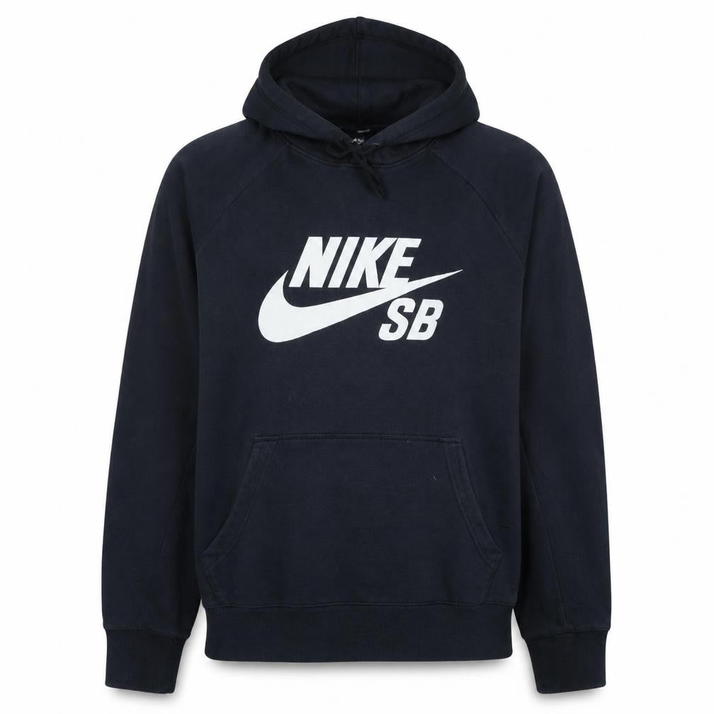 Nike SB Mens Black Pullover Hoodie Size M Graphic Skate Hoodie