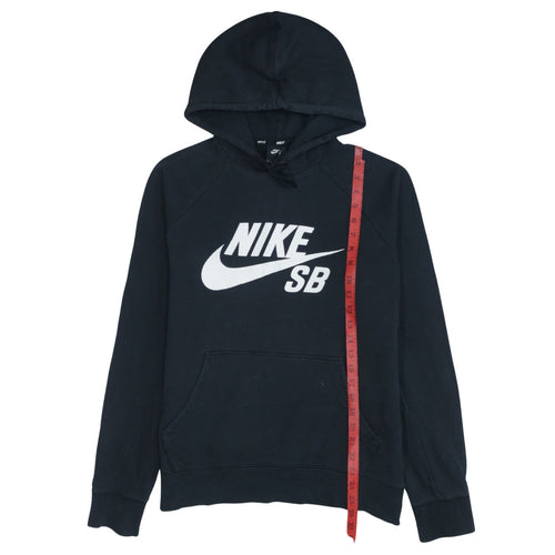 Nike SB Mens Black Pullover Hoodie Size M Graphic Skate Hoodie