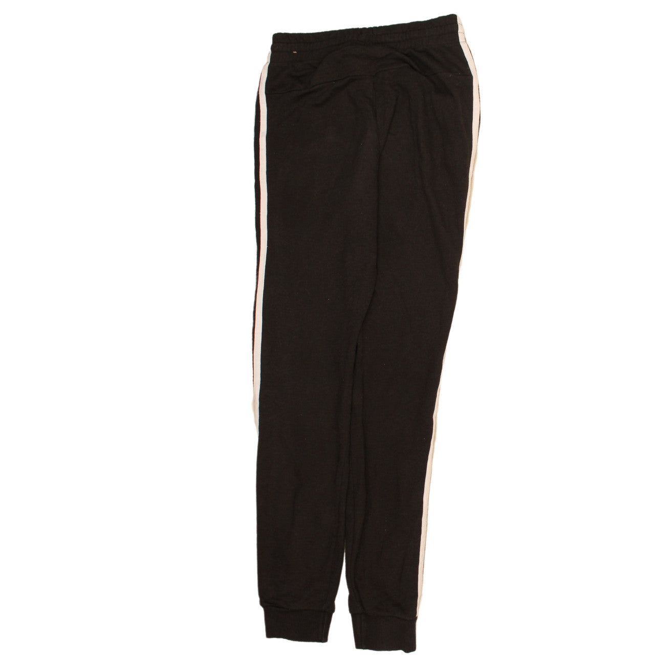 Adidas Womens Black XS Jogger Trousers with Stripes