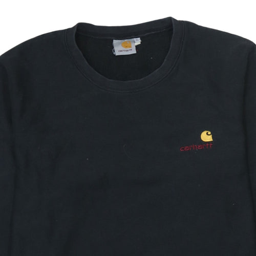 Carhartt Men's Black XL Pullover Crew Neck Sweatshirt