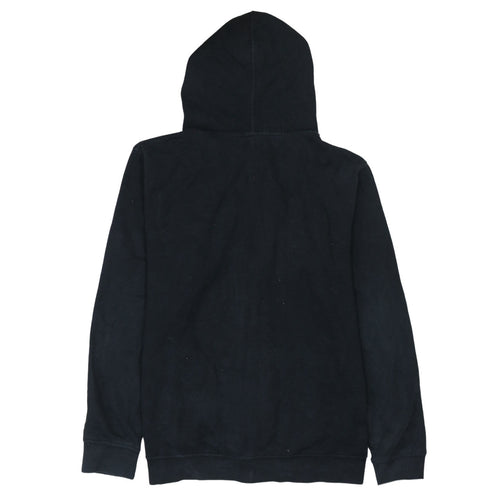 Kappa Men’s Black Full Zip Hoodie L Fleece Sportswear