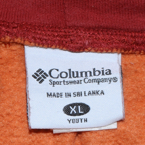 Columbia Boys Orange XL Pullover Hoodie Sweatshirt with Kangaroo Pocket