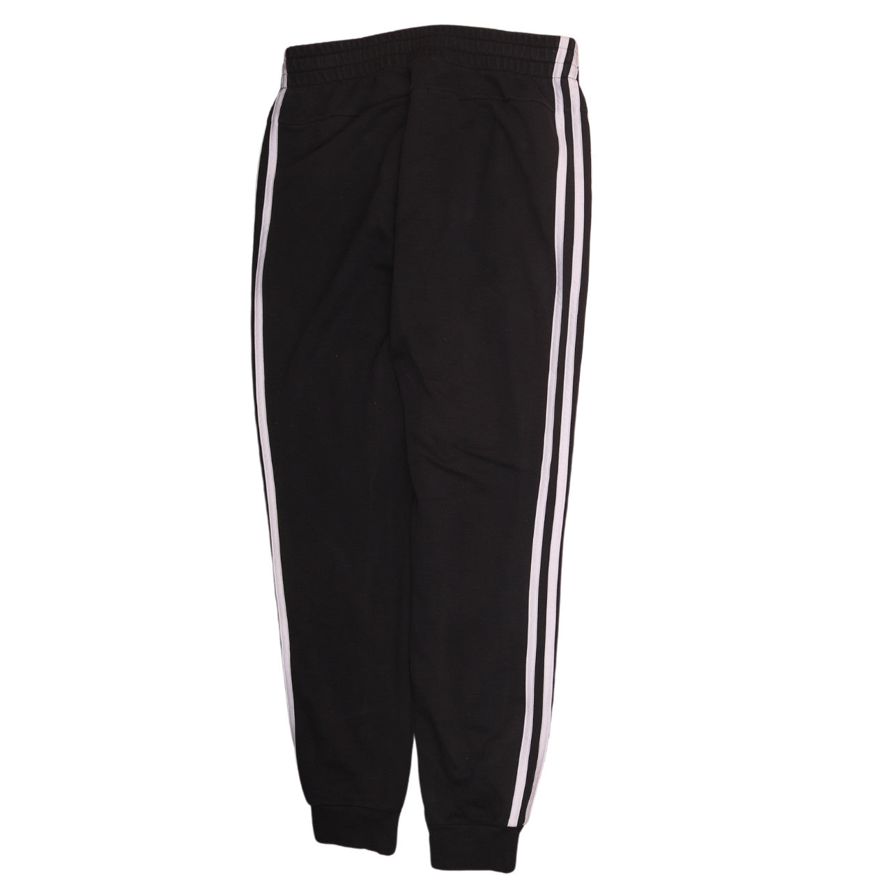 Adidas Womens Black 12-14 Jogger Sweatpants Elastic Waist