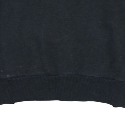 Puma Women's Black Small Crew Neck Pullover Sweatshirt