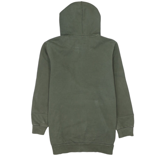 Puma Men's Green Hoodie Small Pullover Logo Sweatshirt