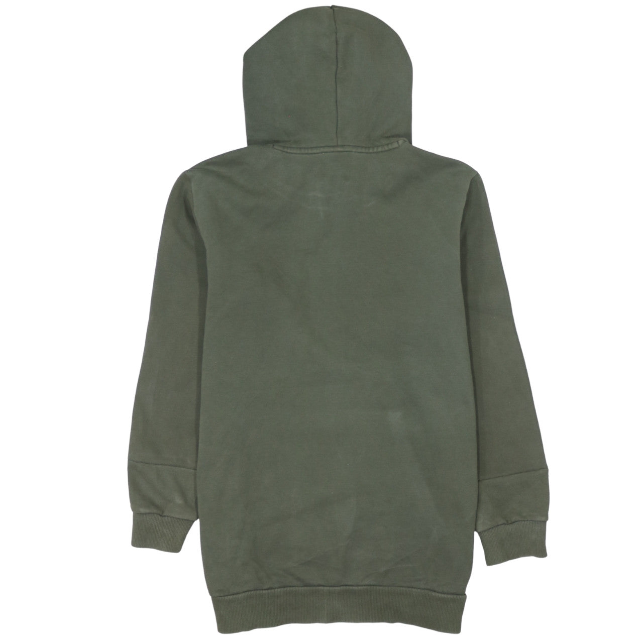 Puma Men's Green Hoodie Small Pullover Logo Sweatshirt