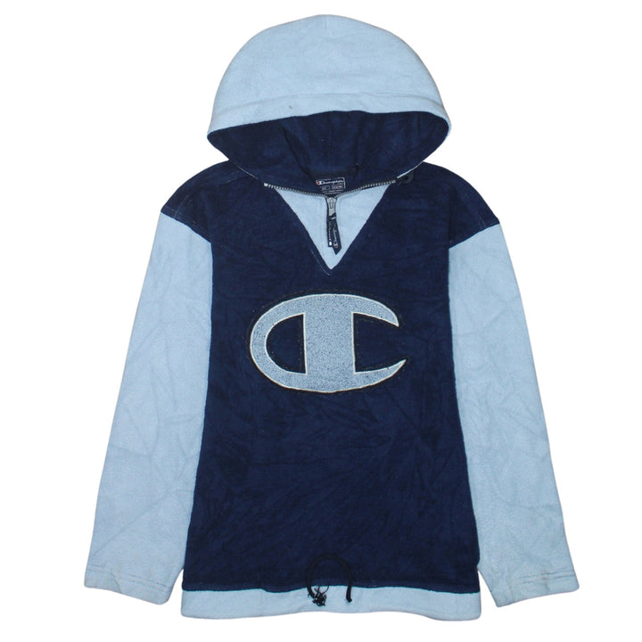 Champion Boys Blue Hoodie 11-12 Years Pullover Fleece Athletic Style