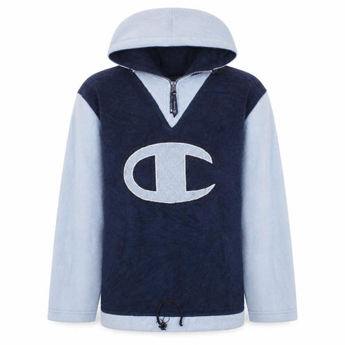 Champion Boys Blue Hoodie 11-12 Years Pullover Fleece Athletic Style