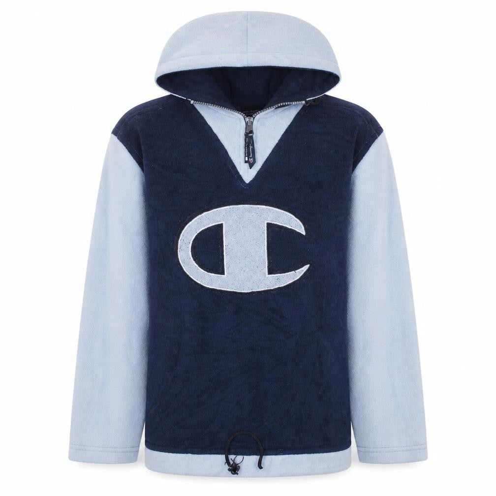 Champion Boys Blue Hoodie 11-12 Years Pullover Fleece Athletic Style
