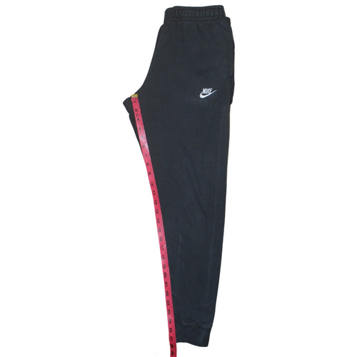 Nike Men's Black Jogger Trousers Size S Elastic Waist Cuffed