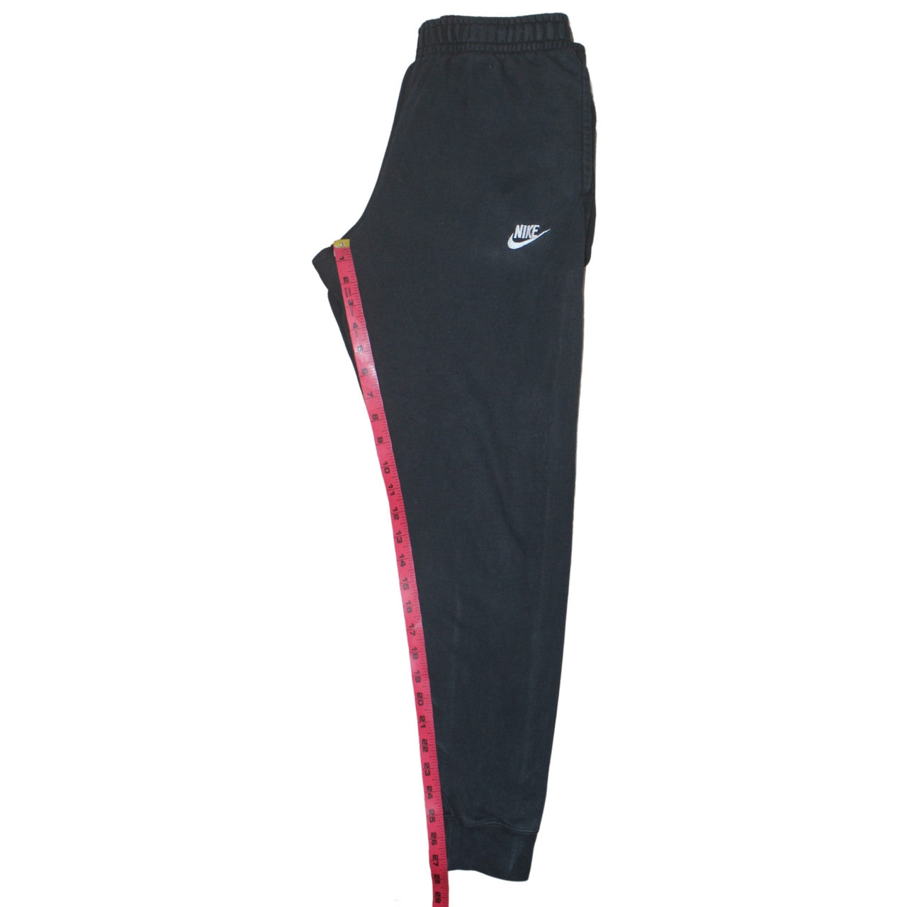 Nike Men's Black Jogger Trousers Size S Elastic Waist Cuffed