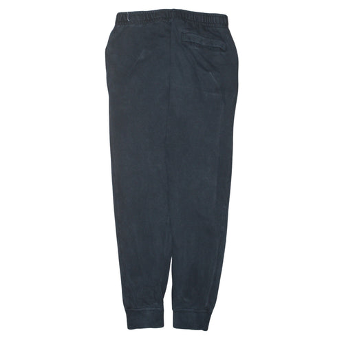 Nike Men's Black Jogger Trousers Size S Elastic Waist Cuffed