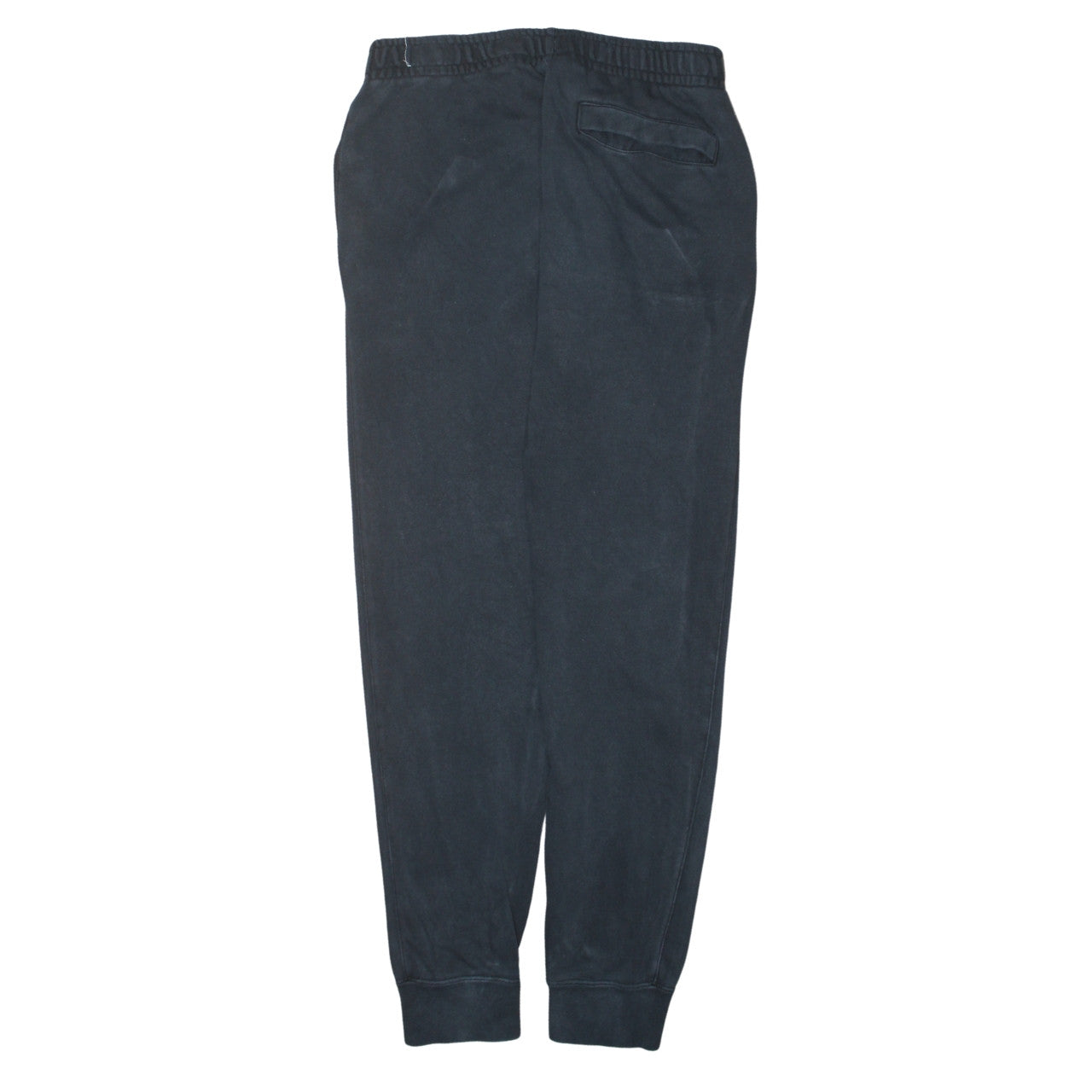 Nike Men's Black Jogger Trousers Size S Elastic Waist Cuffed