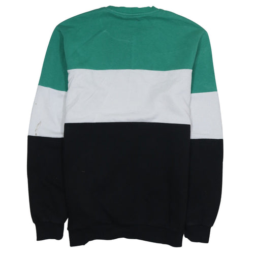FILA Mens Multicoloured Crew Neck Pullover Sweatshirt L