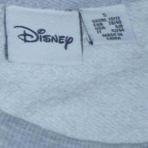 Disney Women Grey Mickey Mouse Print Sweatshirt Size Small UK10/12